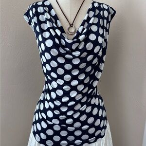 Chic Vintage Polka Dot Women's Tank Top